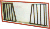 Horse stall yoke set