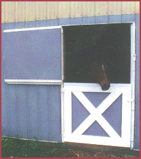 horse barn Dutch Doors