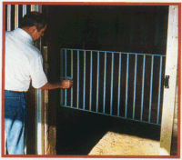 stall door guard
