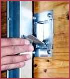 stall door latch